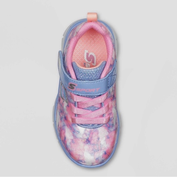 S Sport By Skechers Girls' Clowdia Performance Sneakers Blue - Picture 2 of 6